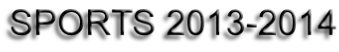 SPORTS 2013-2014