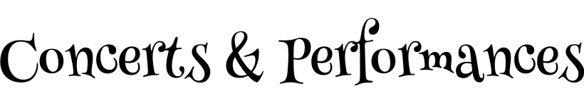 Concerts & Performances